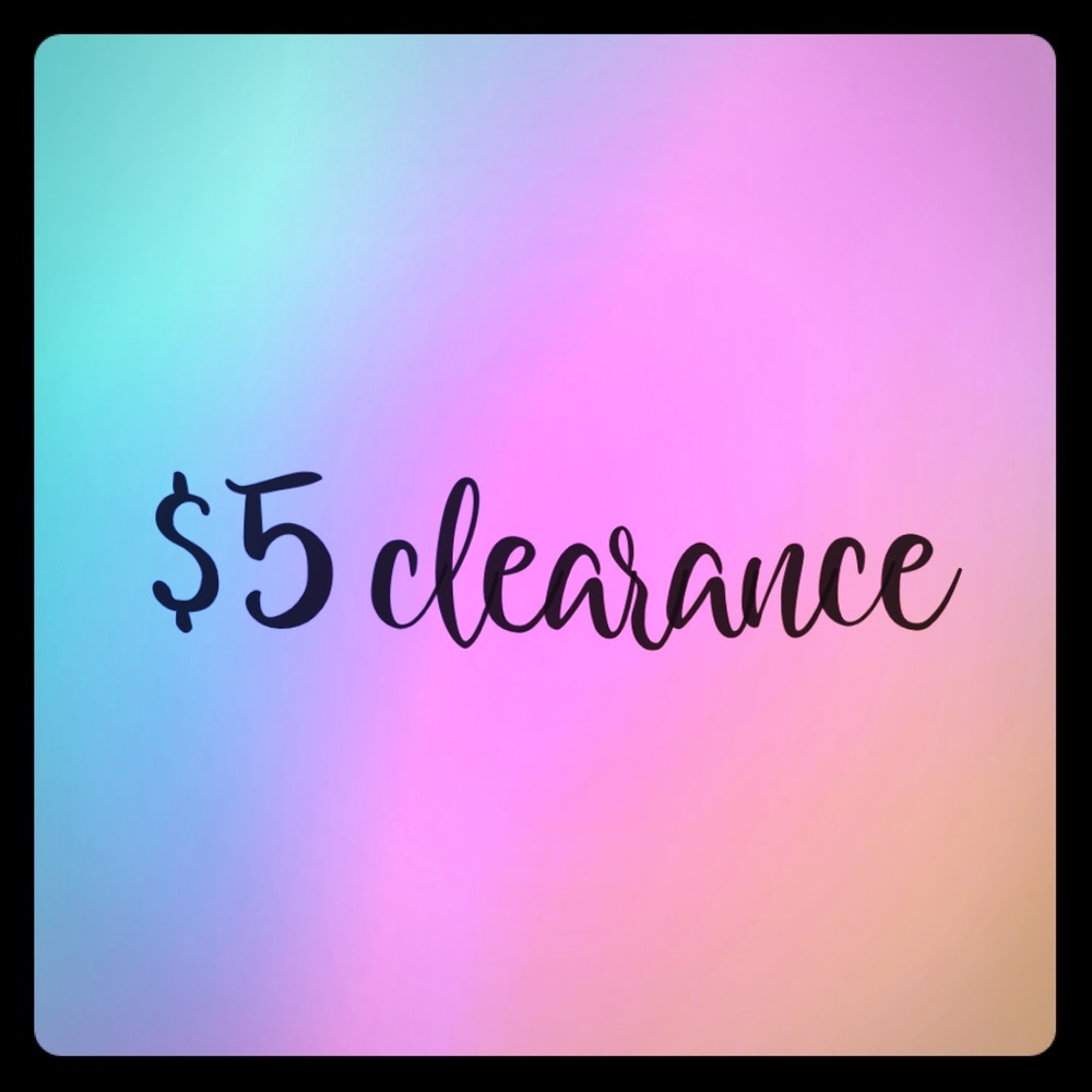 most items $5-7!